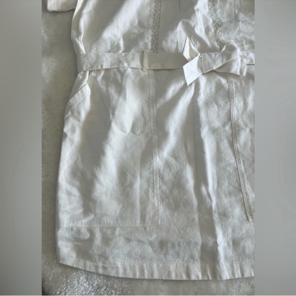 Outerknown Linen Blend Belted Dress - Picture 6 of 16